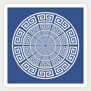 Meander Ancient Greek Symbol Sticker